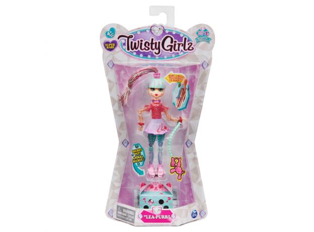 پک تکی عروسک دستبندی Twisty Girlz همراه با سوپرایز مدل Lea Purr, image 