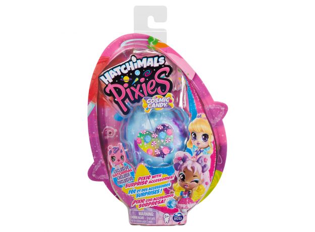 عروسک هچیمال پیکسی سورپرایز Hatchimals Pixies سری Cosmic Candy مدل سبز, image 