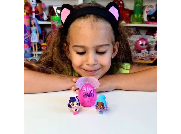 پک دوتایی عروسک های هچیمال مینی پیکسی سورپرایز Hatchimals Pixies Mini مدل Flrefly Heidi (صورتی), image 9