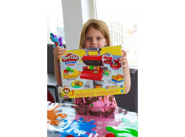 ست خمیربازی آشپزی با باربیکیو Play Doh, image 11