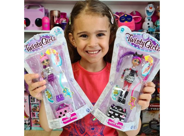 پک تکی عروسک دستبندی Twisty Girlz همراه با سوپرایز مدل Lea Purr, image 14