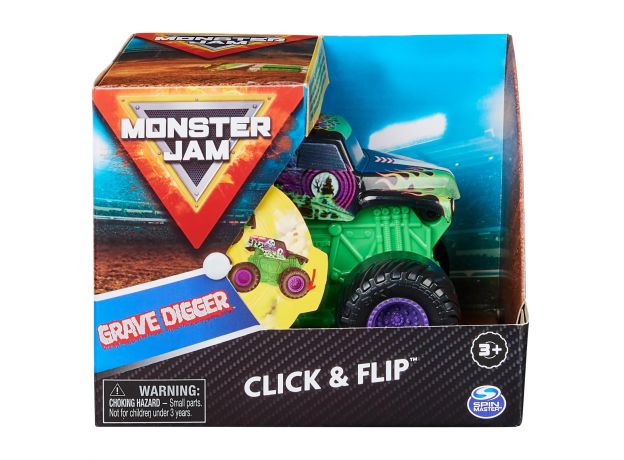 ماشین Monster Jam مدل Grave Digger با مقیاس 1:43, image 