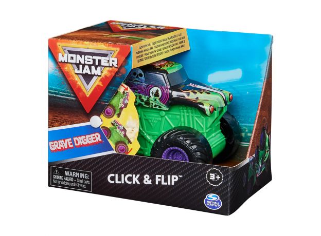 ماشین Monster Jam مدل Grave Digger با مقیاس 1:43, image 4