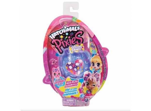 عروسک هچیمال پیکسی سورپرایز Hatchimals Pixies سری Cosmic Candy مدل آبی, image 