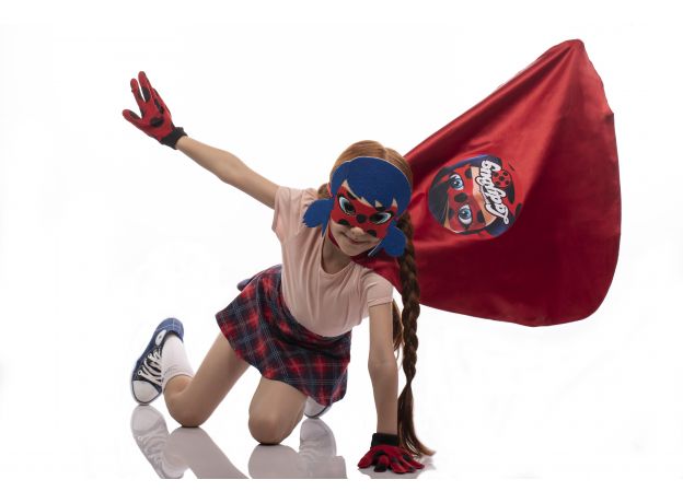ماسک، شنل و دستکش دختر کفشدوزکی, image 2