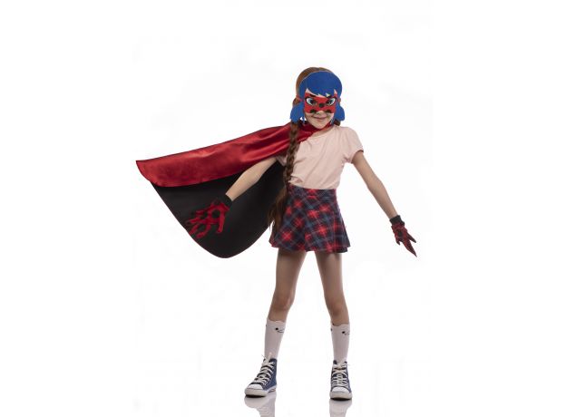 ماسک، شنل و دستکش دختر کفشدوزکی, image 