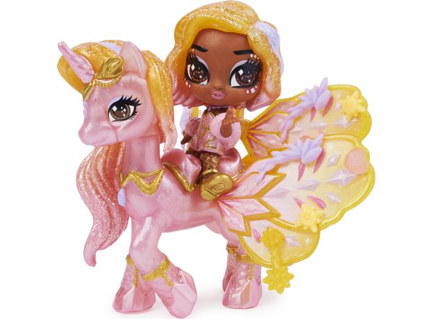 عروسک هچیمال پیکسی رایدر سورپرایز Hatchimals Pixies Riders سری Wilder Wings مدل Starlight Sophie همراه با Unicorn, image 3