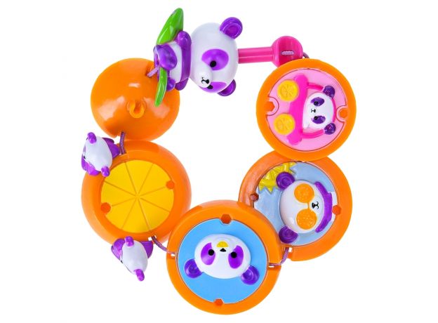 پک تکی دستبند درخشان معطر Twisty Petz سری Treatz مدل Orange Pandas, image 3