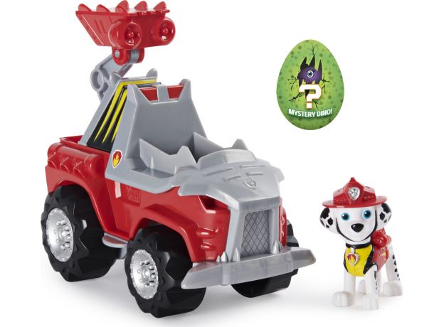 ماشین و فیگور سگ‌های نگهبان PAW Patrol سری Dino Rescue مدل مارشال, image 2
