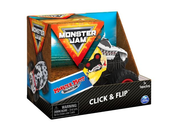 ماشین 15 سانتی Monster Jam سری Click and Flip مدل Monster Mutt, image 7