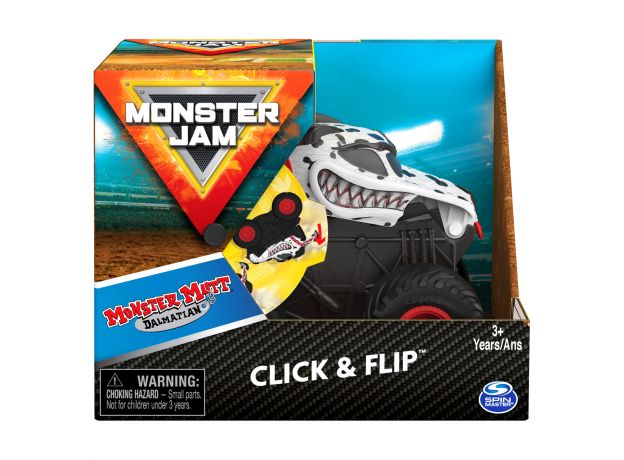 ماشین 15 سانتی Monster Jam سری Click and Flip مدل Monster Mutt, image 6