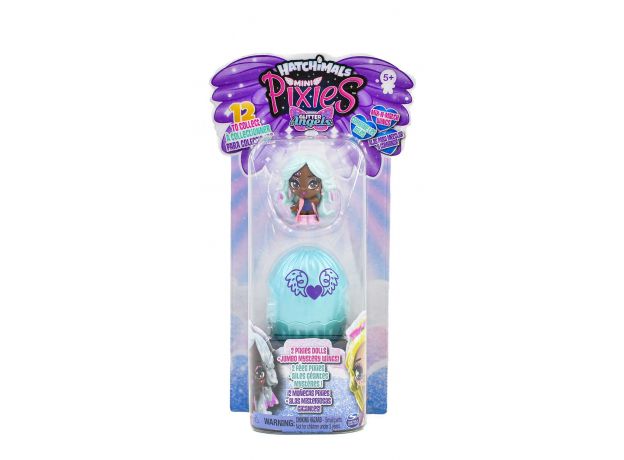 پک دوتایی عروسک‌ های هچیمال مینی پیکسی سورپرایز Hatchimals Pixies Mini سری Angel مدل Edgy, image 