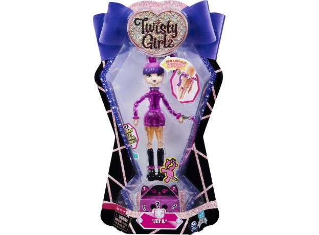 پک تکی عروسک دستبندی Twisty Girlz همراه با سوپرایز مدل Jet B, image 2