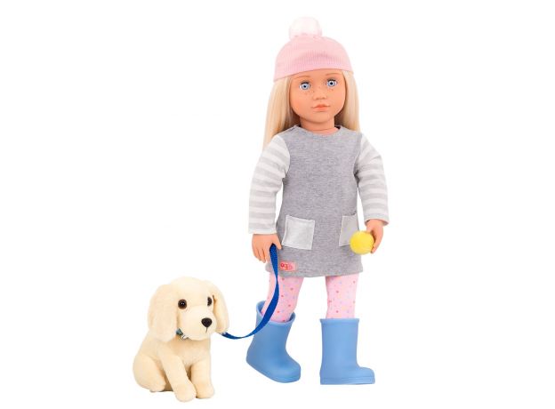 عروسک 46 سانتی OG مدل Meagan همراه با سگ, image 3