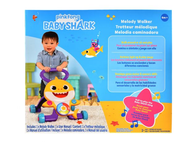 واکر موزیکال بیبی شارک Babyshark, image 9