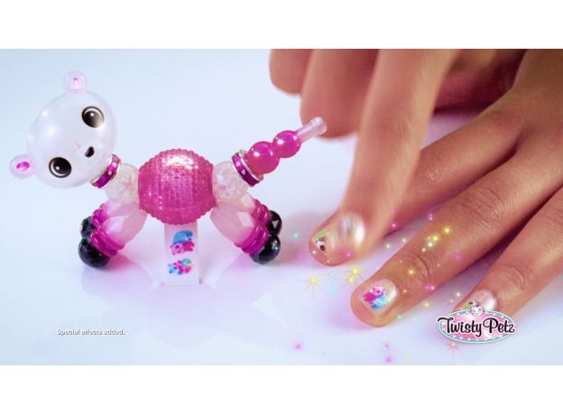 پک تکی دستبند درخشان Twisty Petz سری Makeup Beauty مدل Nellzy Panda, image 2