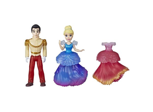 عروسک سیندرلا و پرنس چارمینگ دیزنی همراه با لباس, تنوع: E9044-Cinderella, image 5