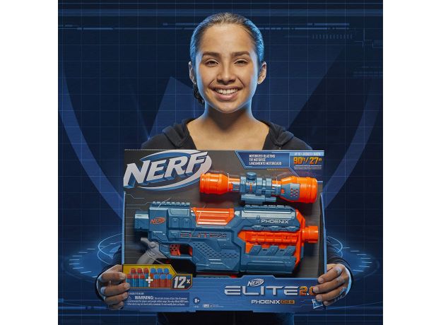 تفنگ نرف Nerf مدل Phoenix CS-6, image 2