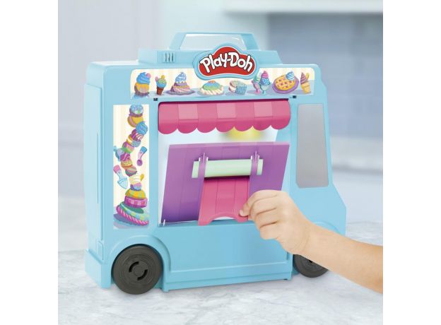 ست خمیربازی ماشین بستنی فروشی Play Doh, image 4