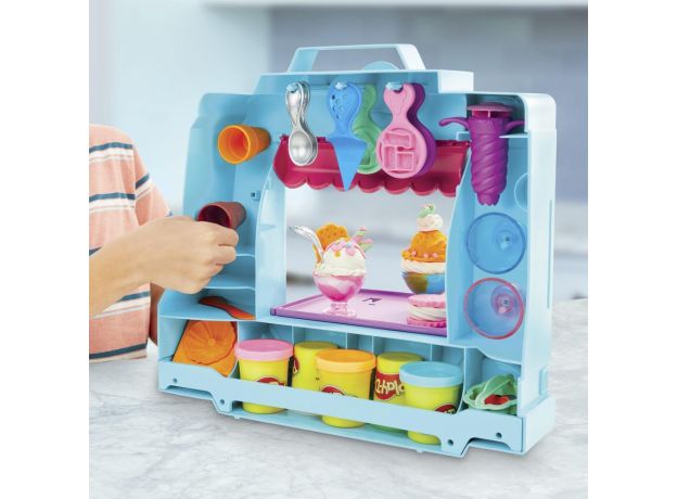 ست خمیربازی ماشین بستنی فروشی Play Doh, image 3