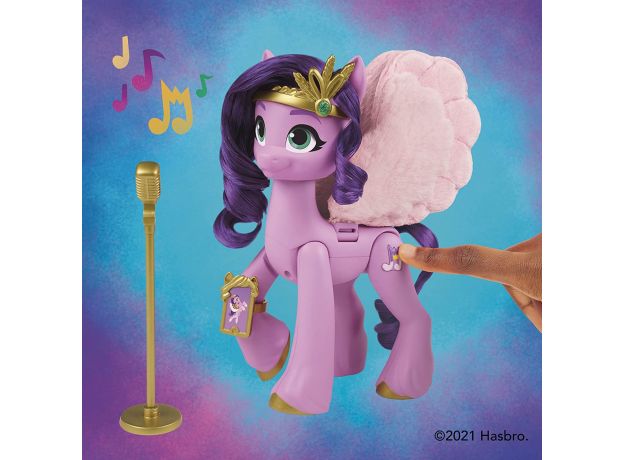 عروسک مای لیتل پونی Princess Petals موزیکال با بال های پولیشی, image 3