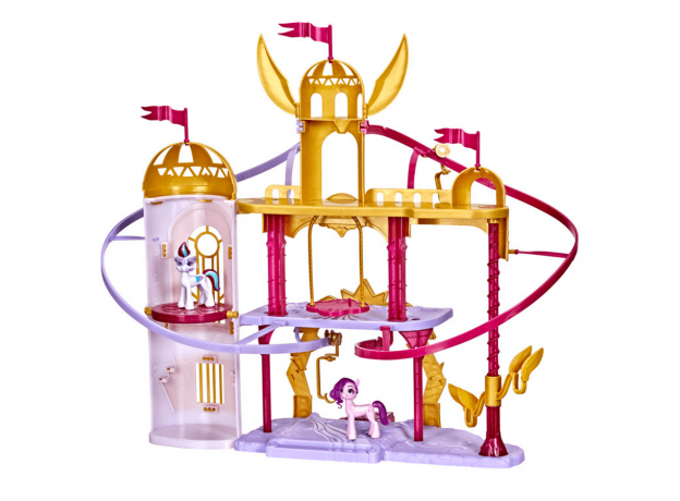 قصر رویال عروسک های مای لیتل پونی همراه با زیپ لاین, image 2