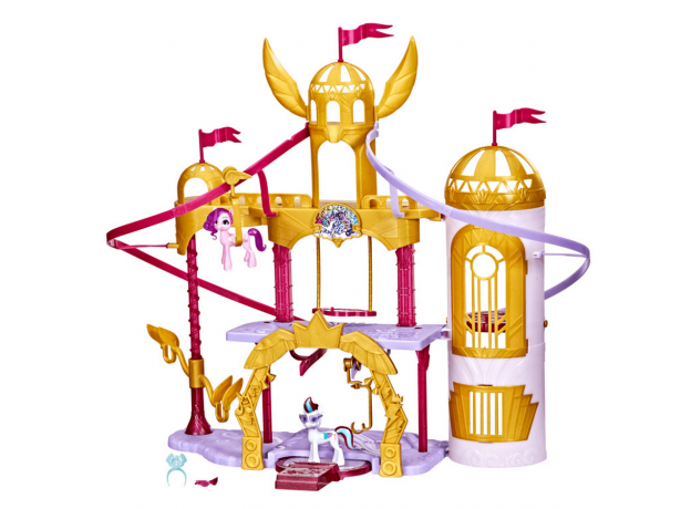 قصر رویال عروسک های مای لیتل پونی همراه با زیپ لاین, image 3