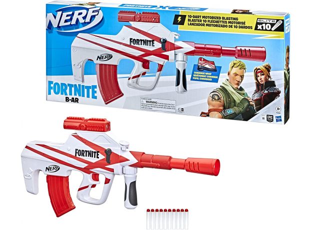 تفنگ نرف Nerf مدل Fortnite B-AR, image 