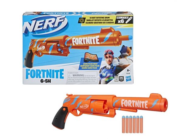 تفنگ نرف Nerf مدل Fortnite 6-SH, image 