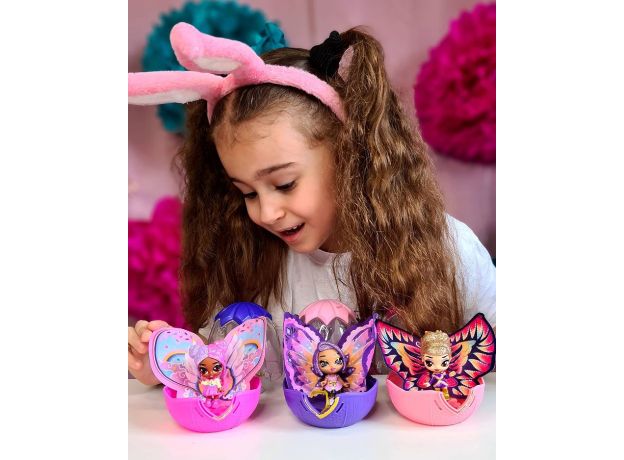 عروسک هچیمال پیکسی Hatchimals Pixies سری پروانه ای Wilder Wings مدل Groovy Ginny, image 6