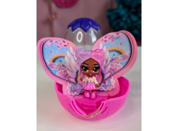 عروسک هچیمال پیکسی Hatchimals Pixies سری پروانه ای Wilder Wings مدل Petal Pamela, image 5