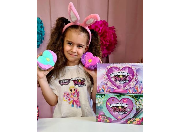 عروسک هچیمال پیکسی رایدر سورپرایز Hatchimals Pixies Riders سری Wilder Wings مدل Starlight Sophie همراه با Unicorn, image 7