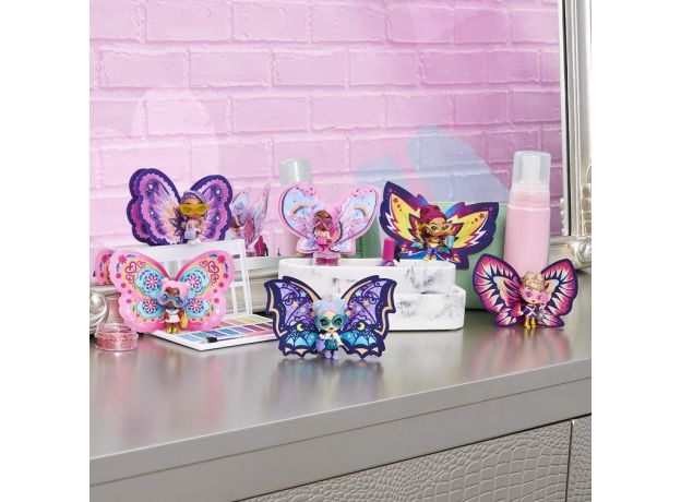 عروسک هچیمال پیکسی Hatchimals Pixies سری پروانه ای Wilder Wings مدل Sassy Skylee, image 9