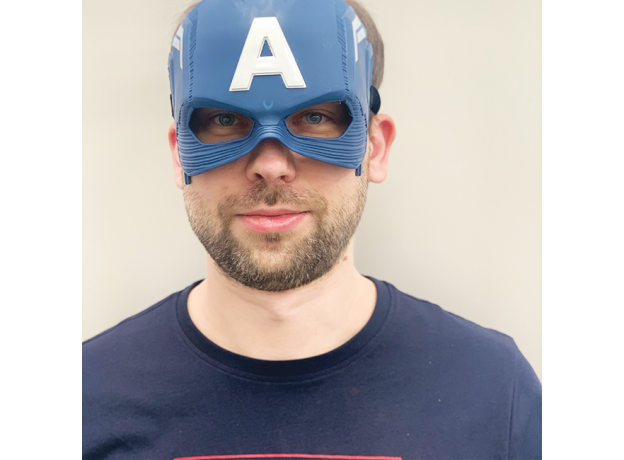 ماسک کاپیتان آمریکا Avengers Hero, تنوع: B9945- Mask Captain America, image 3