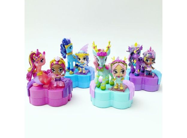 عروسک هچیمال پیکسی رایدر سورپرایز Hatchimals Pixies سری Riders مدل قلب بنفش و بال آبی, image 8