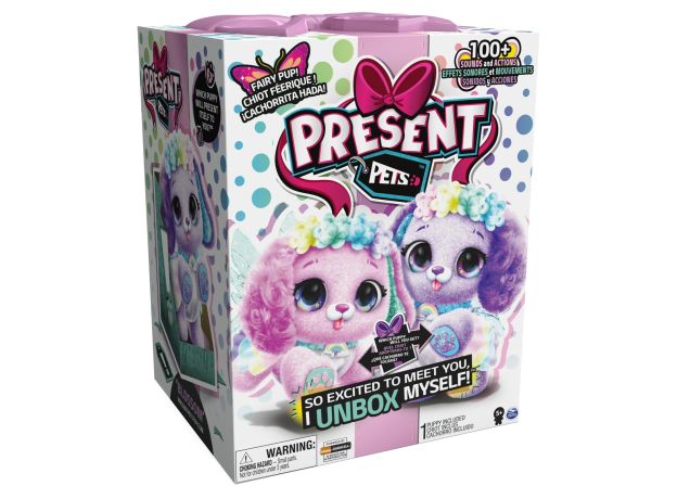 هاپو سورپرایزی رباتیک Present Pets مدل Rainbow Fairy, image 