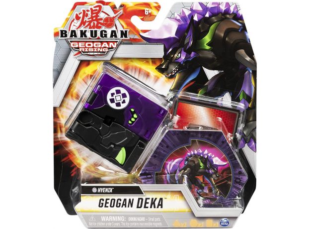 پک تکی بازی نبرد باکوگان Bakugan سری Geogan Deka مدل Hyenix, image 