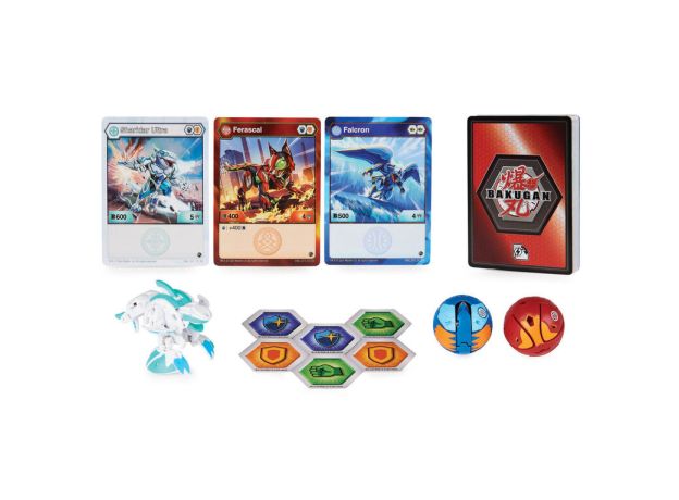 پک 3 تایی Starter Set باکوگان سری Bakugan Pro مدل سفید, image 2