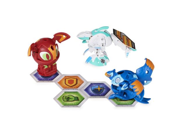 پک 3 تایی Starter Set باکوگان سری Bakugan Pro مدل سفید, image 4