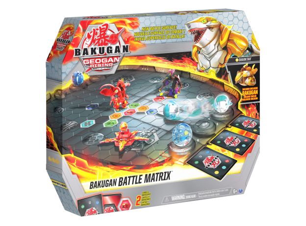 صفحه بازی Battle Matrix باکوگان Bakugan سری GeoGan Rising, image 6