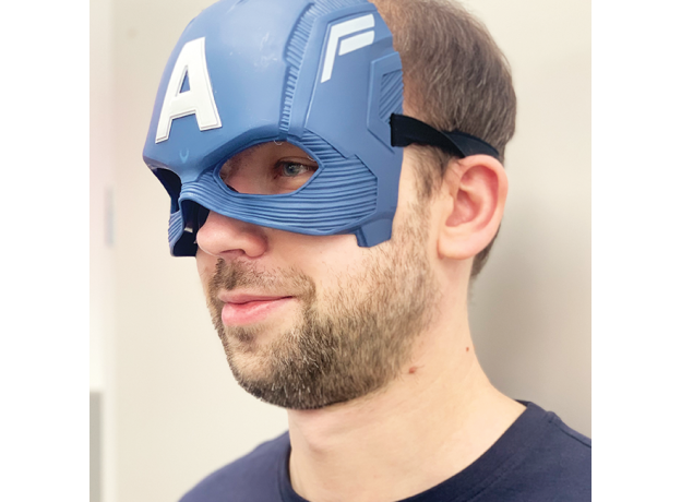 ماسک کاپیتان آمریکا Avengers Hero, تنوع: B9945- Mask Captain America, image 4
