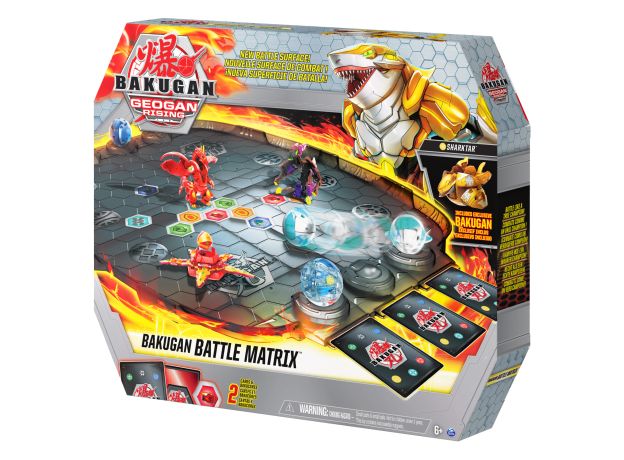 صفحه بازی Battle Matrix باکوگان Bakugan سری GeoGan Rising, image 7