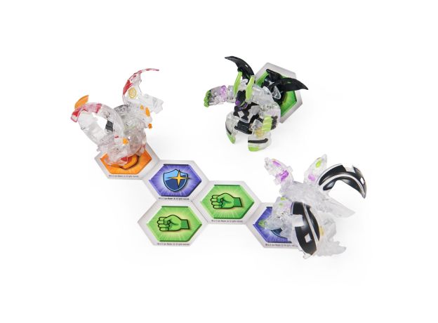 پک 3 تایی Starter باکوگان Bakugan مدل Demorc مشکی, image 3