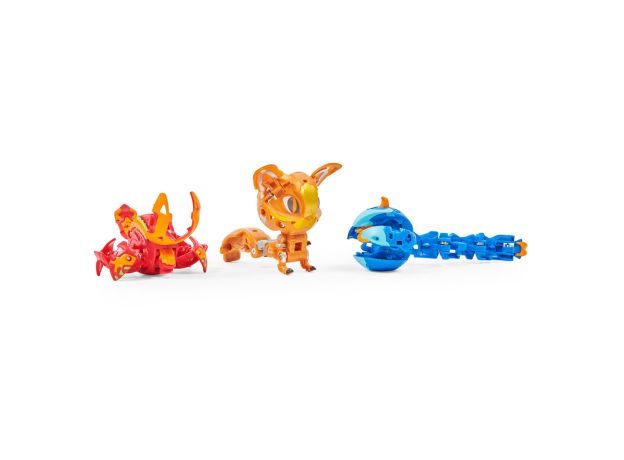 پک 3 تایی Starter باکوگان Bakugan مدل Ferascal طلایی, image 4