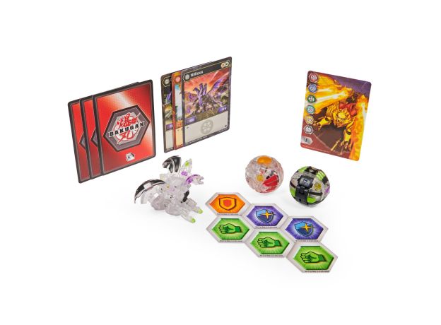 پک 3 تایی Starter باکوگان Bakugan مدل Demorc مشکی, image 2