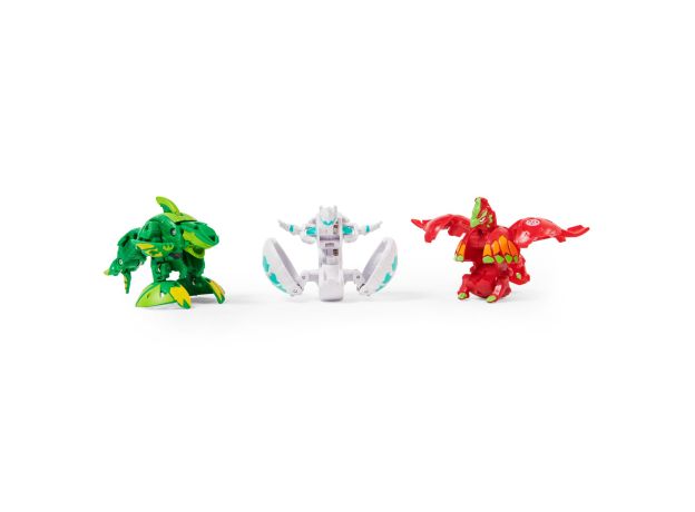 پک 3 تایی Starter باکوگان Bakugan مدل Sharktar سبز, image 4