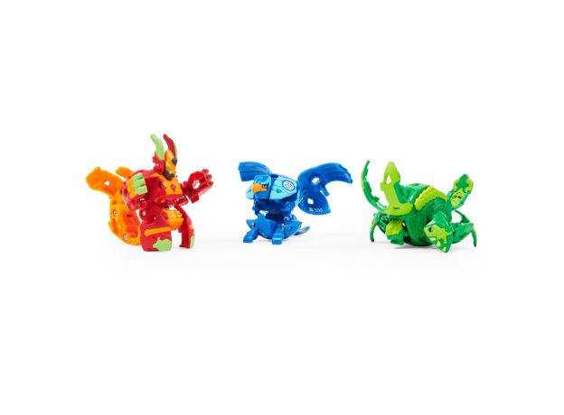 پک 3 تایی Starter باکوگان Bakugan مدل Demorc قرمز, image 4