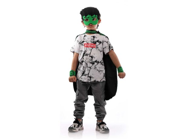 ماسک، شنل و مچ بند هالک, تنوع: TTD033-HLK-Hulk, image 