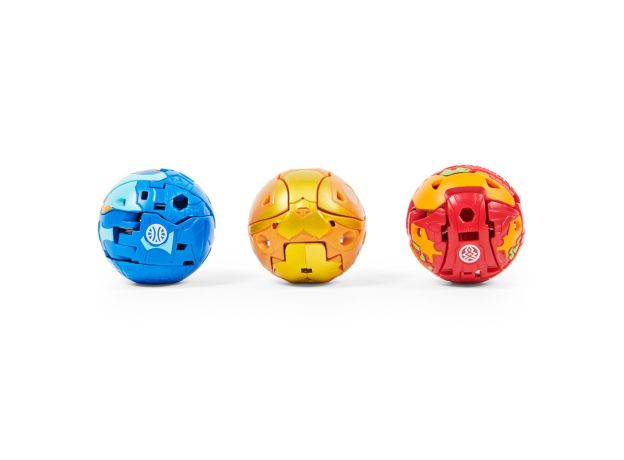 پک 3 تایی Starter باکوگان Bakugan مدل Ferascal طلایی, image 5