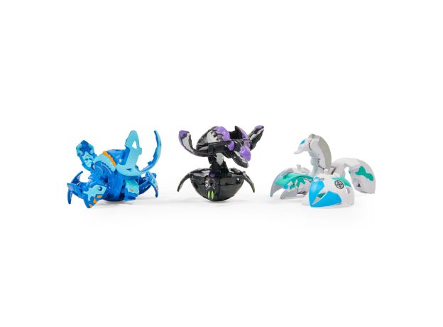 پک 3 تایی Starter باکوگان Bakugan مدل Pincitaur سفید, image 4